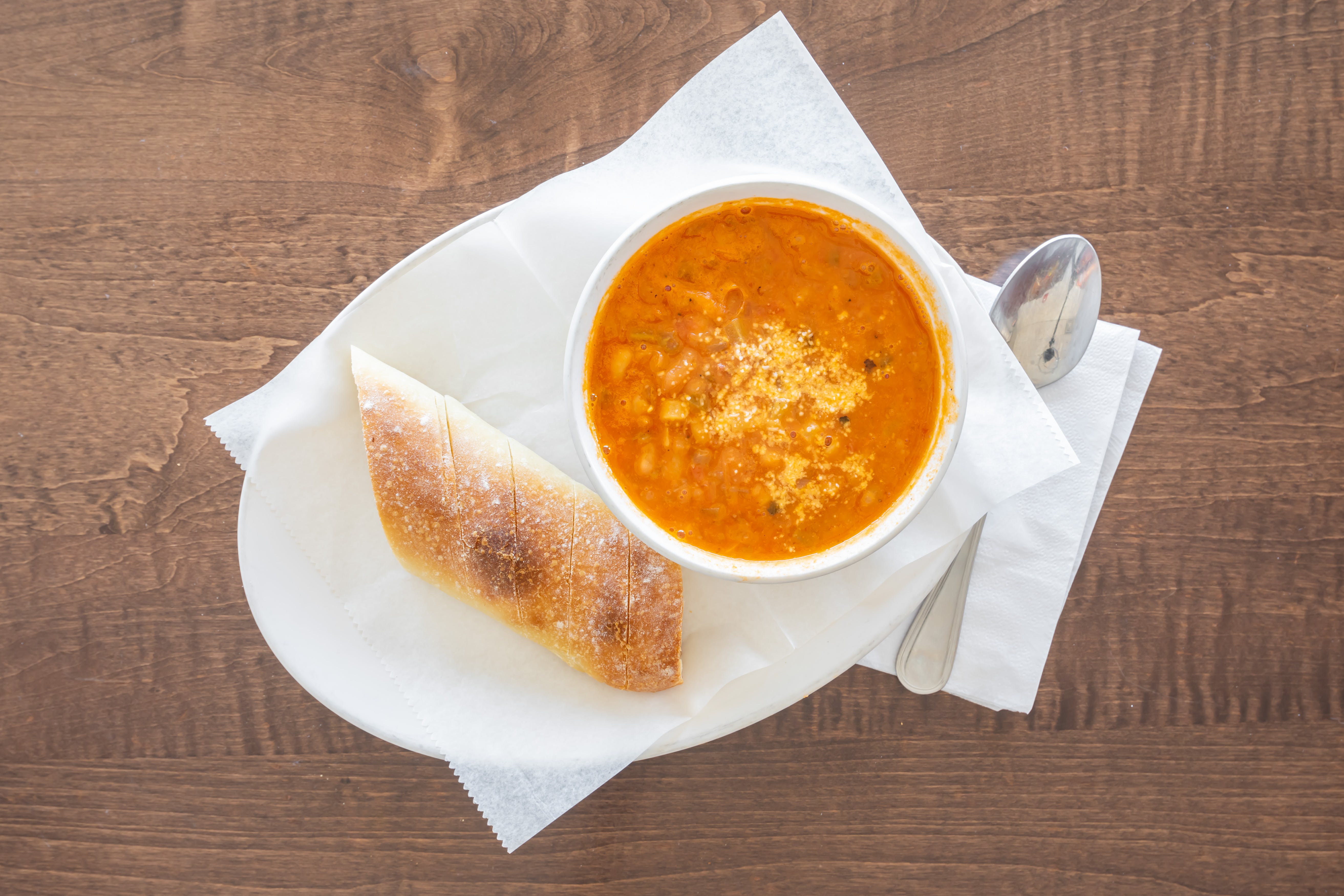 Order Minestrone Soup - Soup food online from Joe's Pizza II store, Wall Township on bringmethat.com