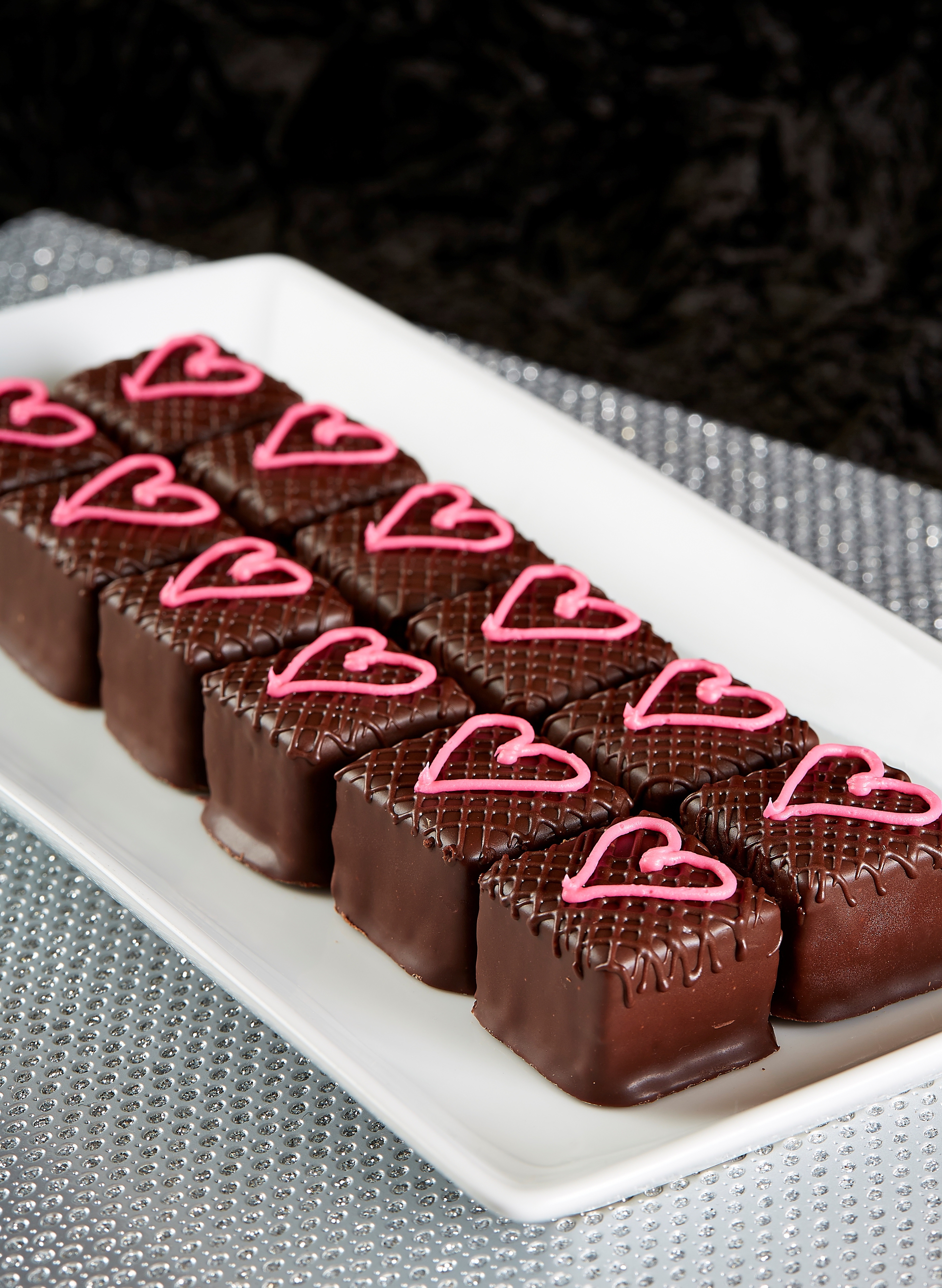Order Chocolate Petit Fours food online from Elegant Cakery store, Southlake on bringmethat.com