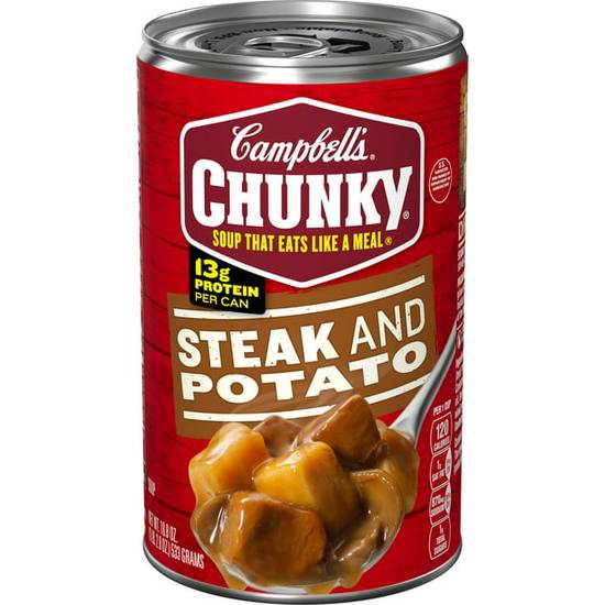 Order Campbell'S Chunky Soup Steak & Potato Soup food online from Exxon Food Mart store, Port Huron on bringmethat.com