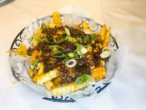 Order Loaded Cheeze Fries food online from The Cheezy Vegan store, Woodlyn on bringmethat.com