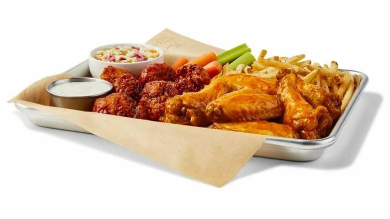 Order Traditional & Boneless Combo food online from Cosmic Wings store, Fairfield on bringmethat.com