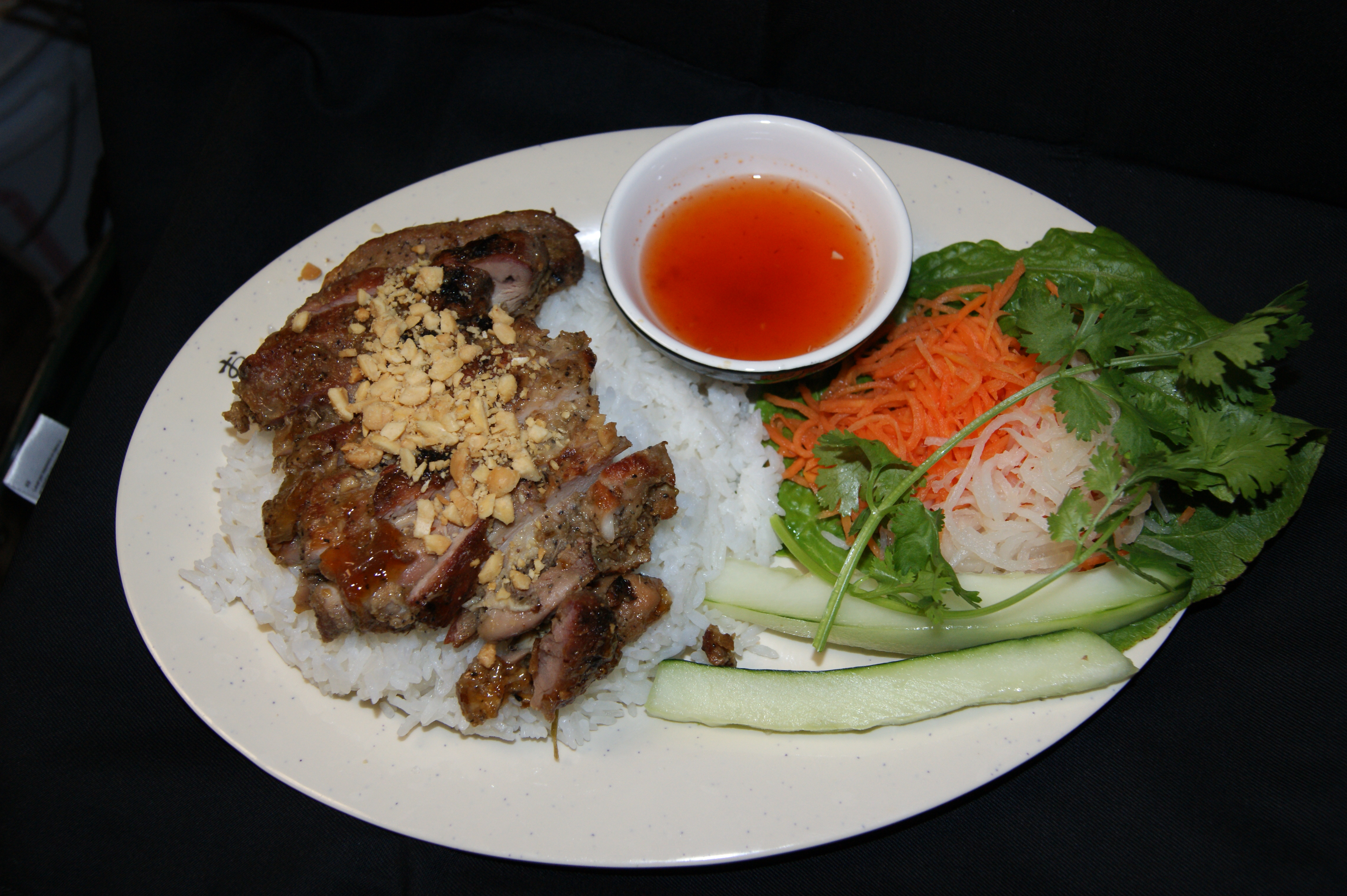 Order RP2. Grilled Lemongrass Chicken Rice Plate food online from Saigon Subs & Cafe store, Morristown on bringmethat.com