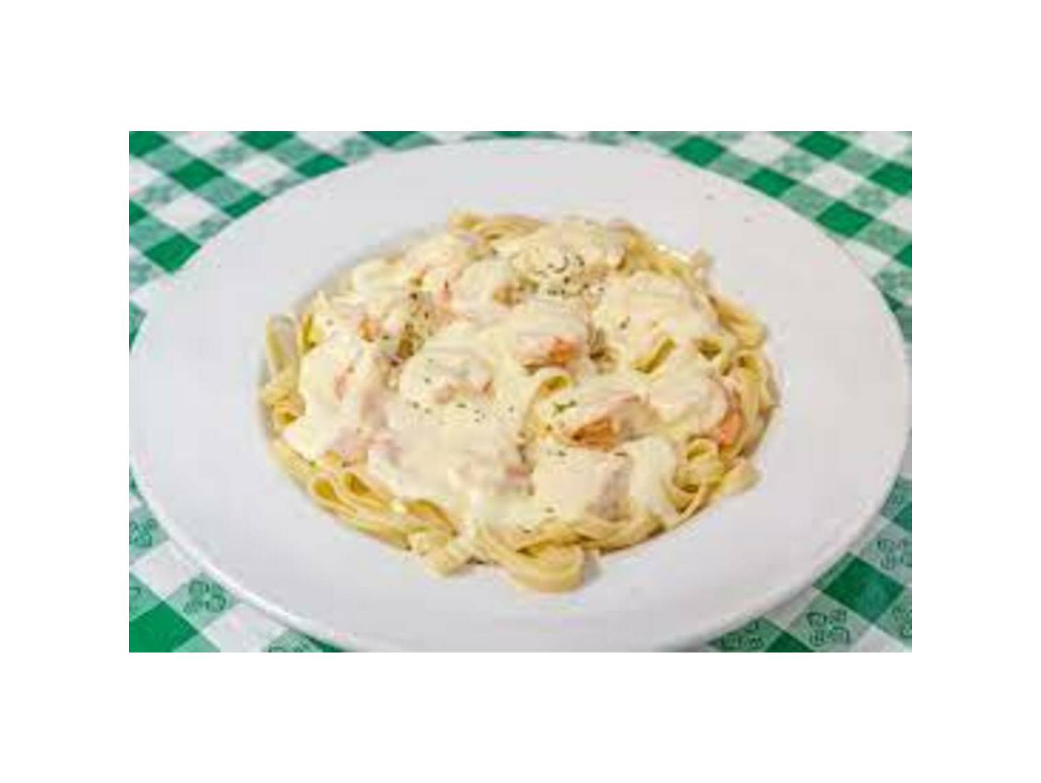Order Fettuccine and Shrimp Alfredo food online from Romano Pizzeria store, Essington on bringmethat.com