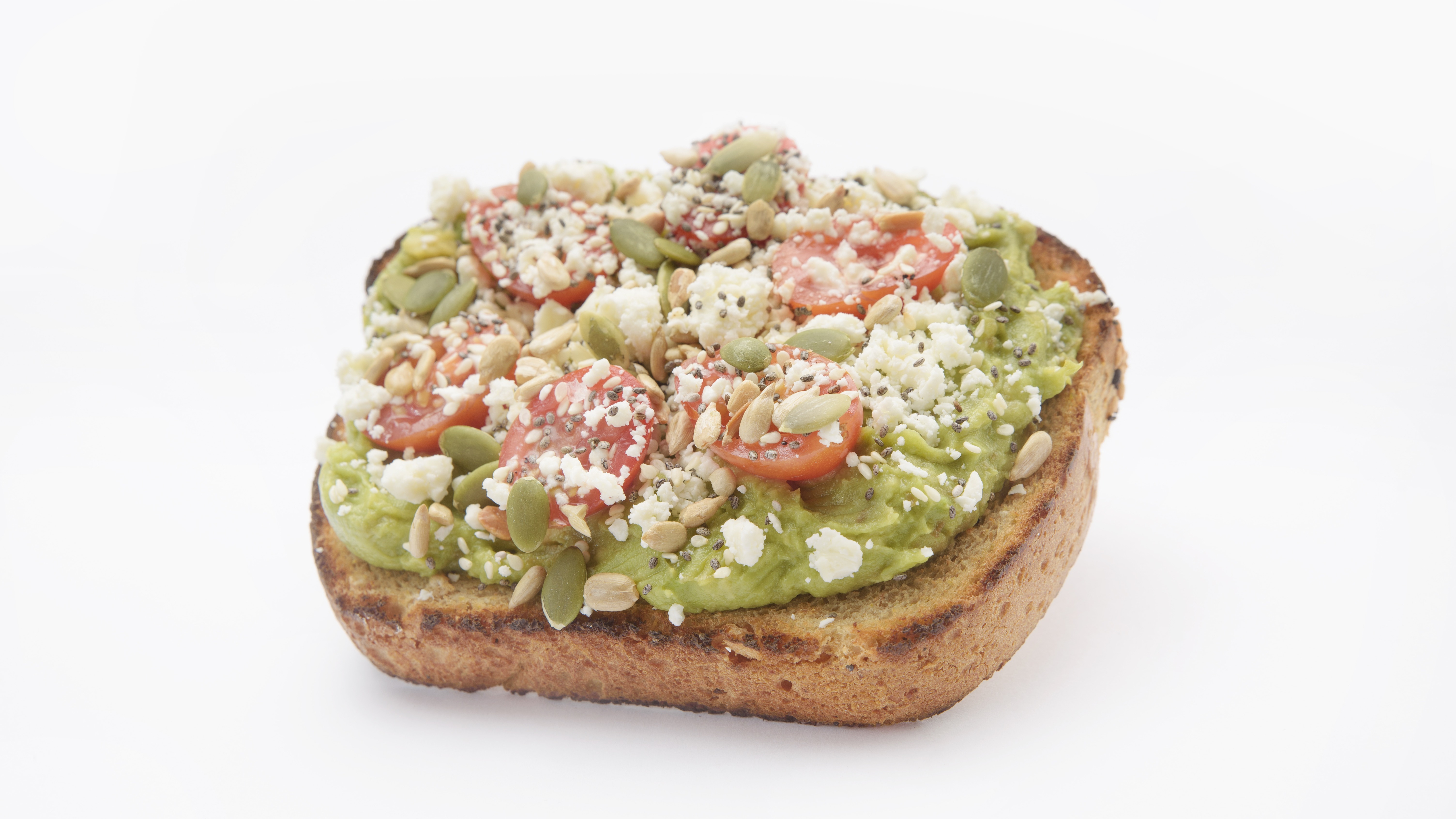 Order Superseed Avocado Toast food online from Vitality Bowls store, Carmel on bringmethat.com