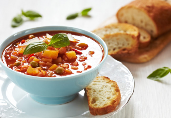Order Minestrone Soup food online from Bernal Heights Pizzeria store, San Francisco on bringmethat.com