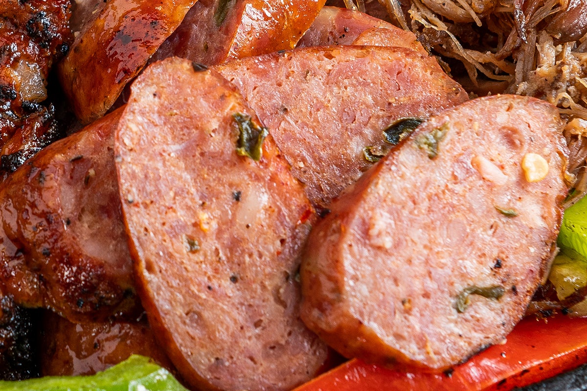Order Add Jalapeño Sausage food online from On The Border store, Holtsville on bringmethat.com