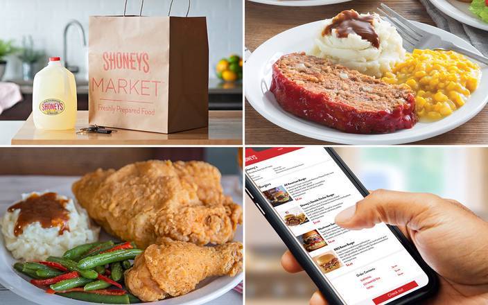 Order Meatloaf Family Pack Meal food online from Shoney'S store, Branson on bringmethat.com