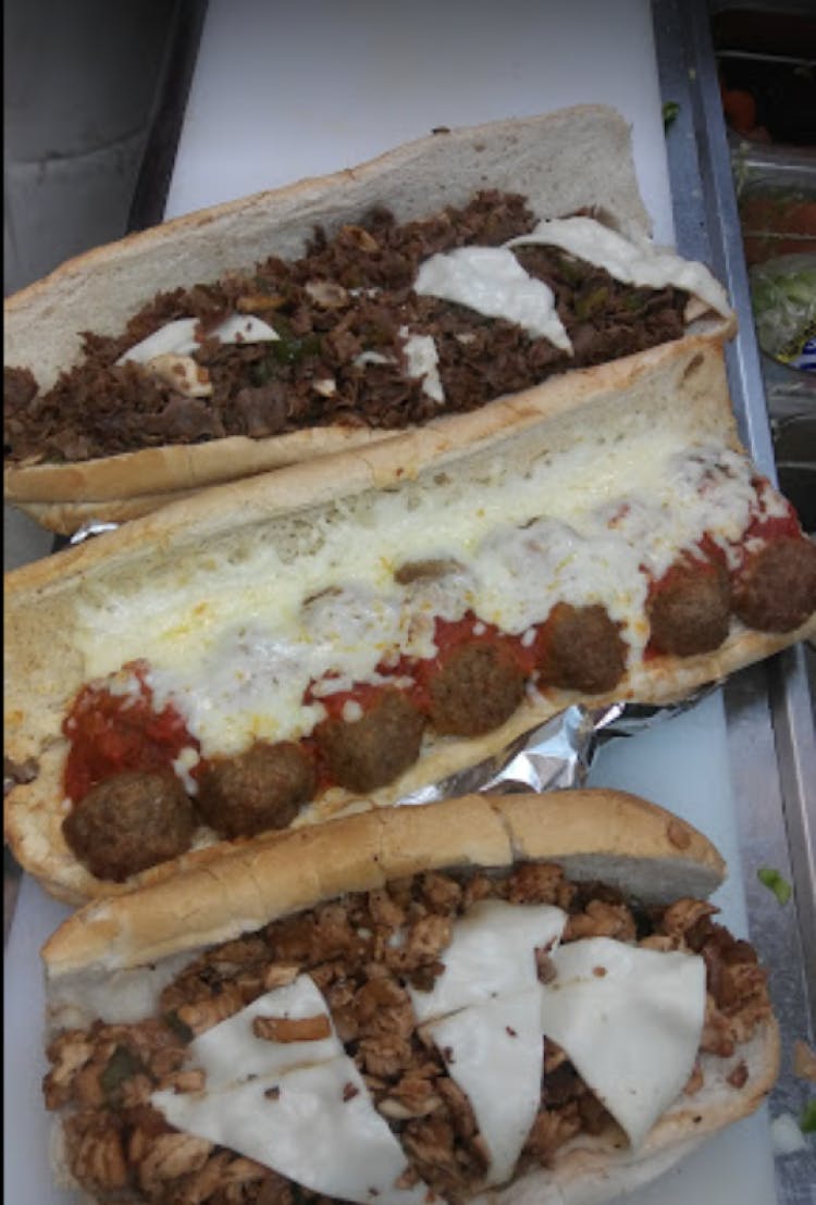 Order Meatball & Cheese Sub - 8" food online from Davinci store, Richmond on bringmethat.com