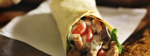 Order Chicken Adana Wrap with Fries food online from Jersey Kebab store, Collingswood on bringmethat.com