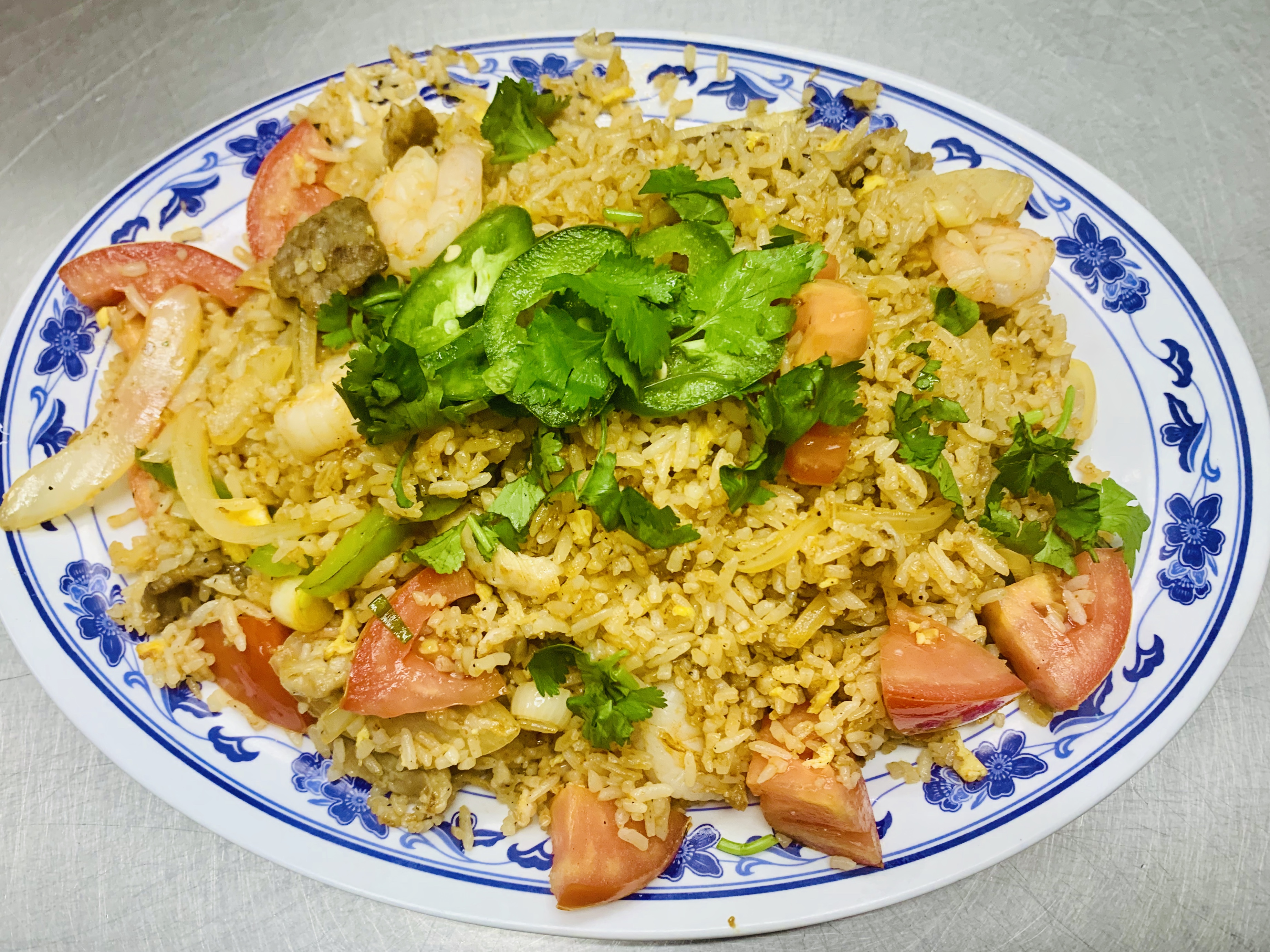 Order Thai Spicy Fried Rice food online from Old St Louis Chop Suey store, Saint Louis on bringmethat.com