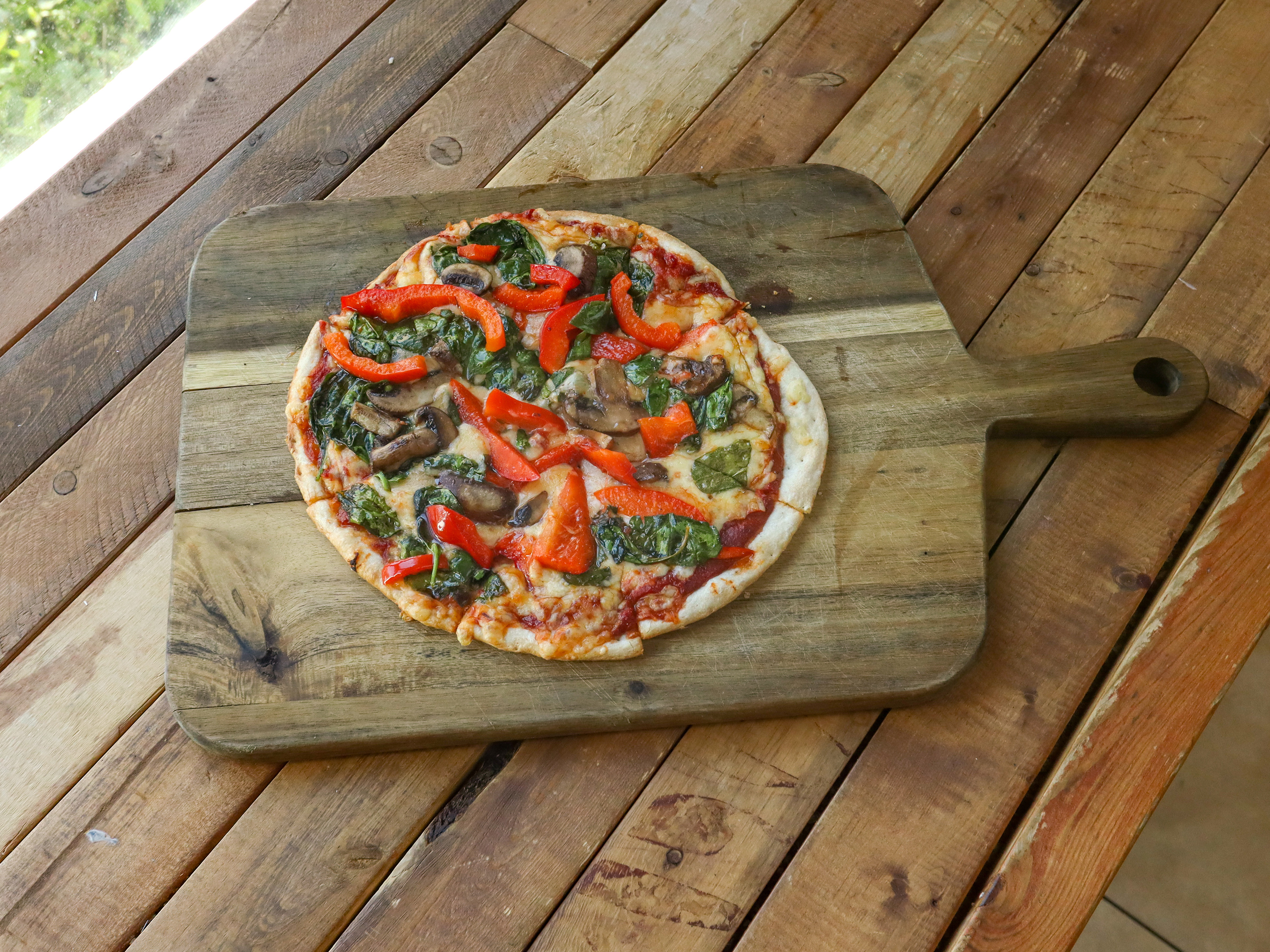 Order Build Your Own Pizza food online from Goodwin Organic Foods And Drinks store, Riverside on bringmethat.com