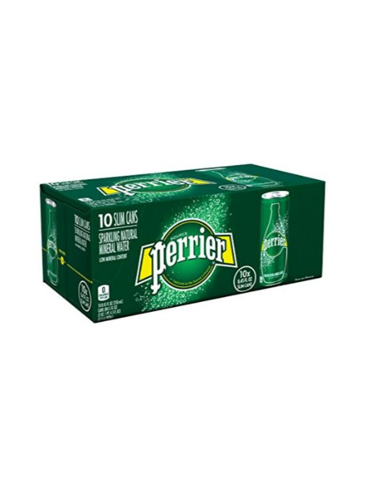 Order Perrier Sparkling Water (8.45 oz x 10-pack) food online from Stock-Up Mart store, Marietta on bringmethat.com