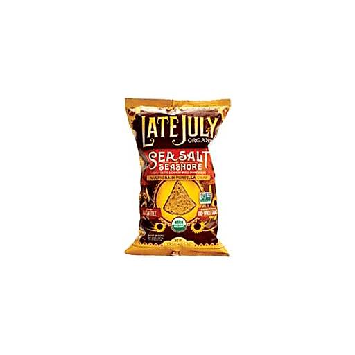 Order Late July Sea Salt Tortilla Chips  (11 OZ) 109221 food online from Bevmo! store, Chico on bringmethat.com