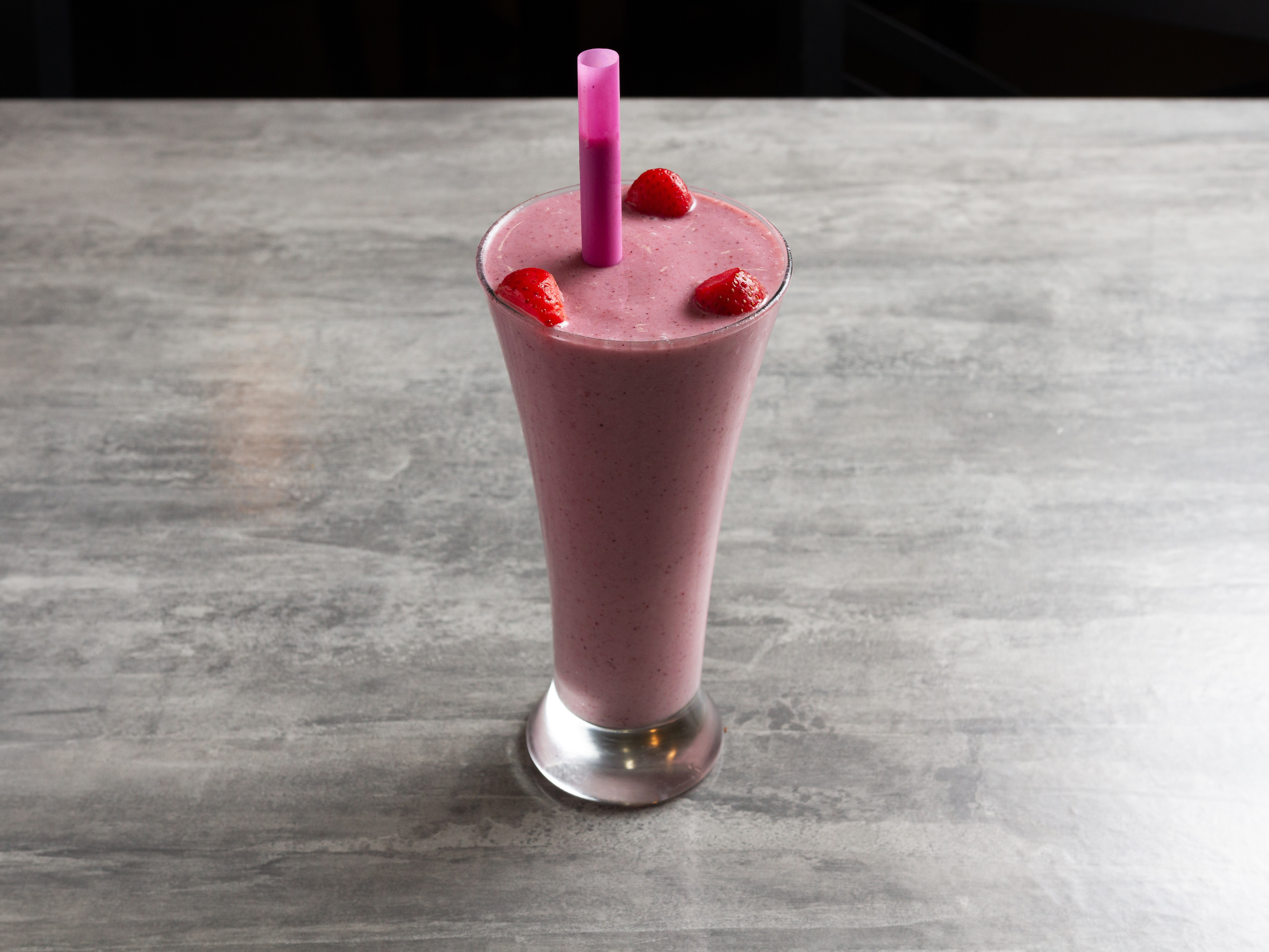 Order Organic Triple Berry Smoothie food online from Bobby's Bagel Cafe store, Reston on bringmethat.com