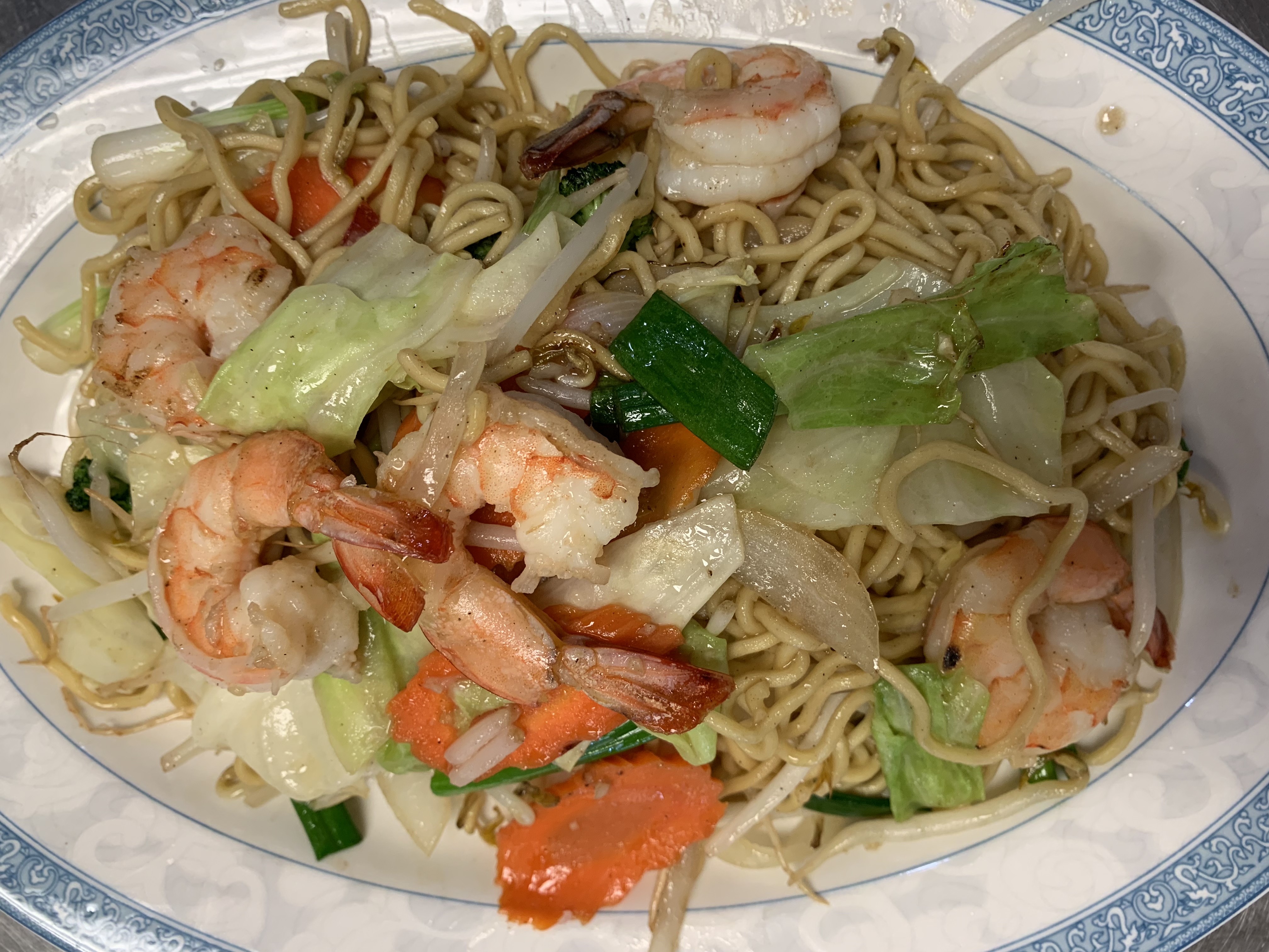 Order Shrimp Chow Mein food online from Cajun Seafood House store, Los Angeles on bringmethat.com