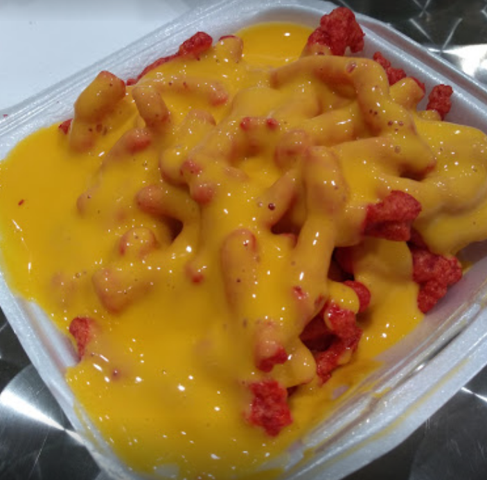 Order Hot Cheetos Con Queso food online from Chencha Mexican Snacks store, Houston on bringmethat.com