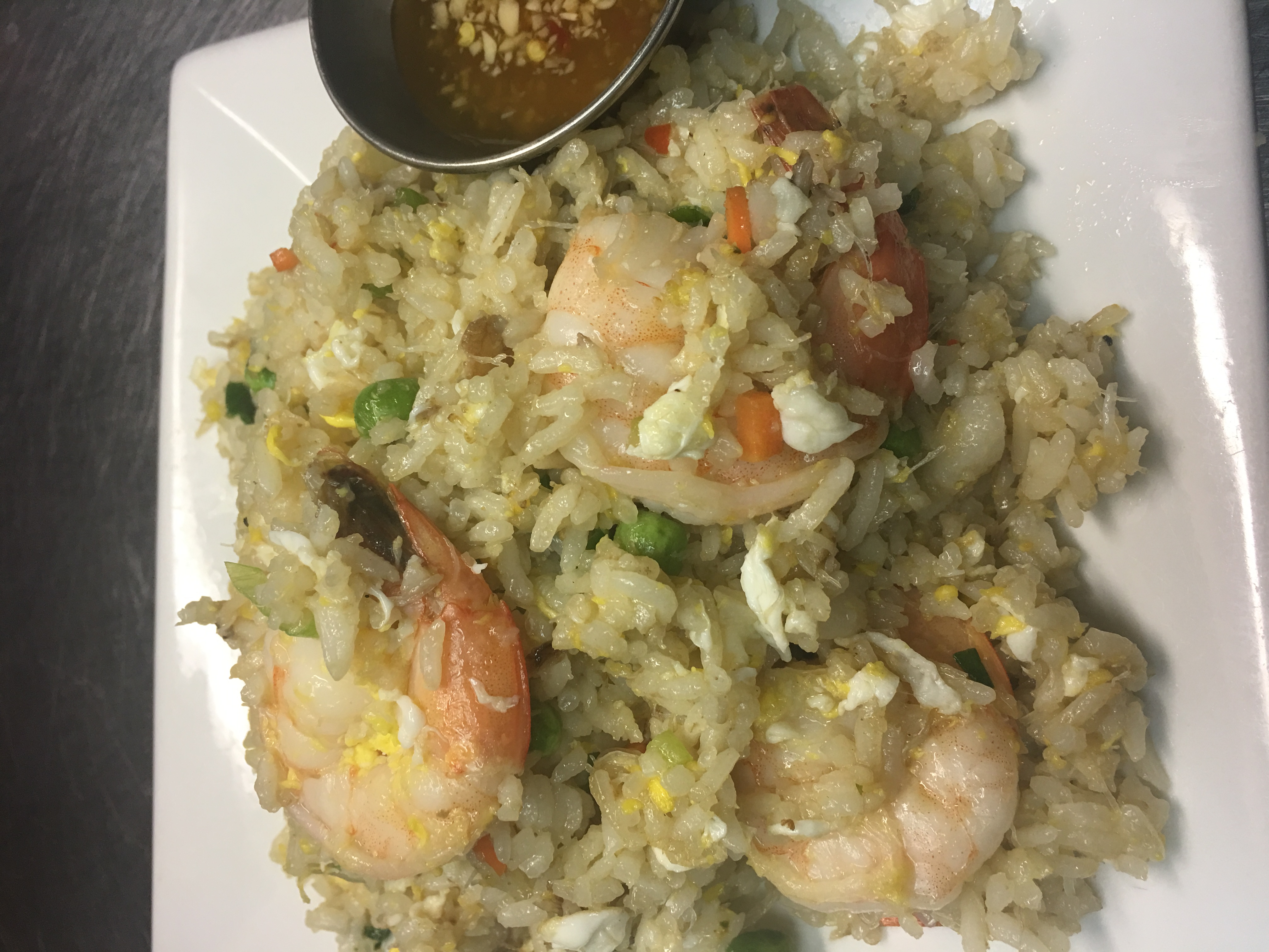 Order R7. Shrimp and Crab Fried Rice food online from Thai Top Ten store, Richmond on bringmethat.com