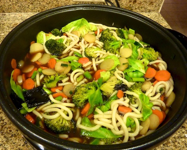 Order Vegetable Udon Soup food online from Sushi X store, Ridgewood on bringmethat.com