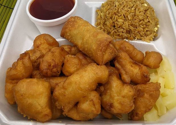 Order cbo Sweet Sour Chicken food online from Rice Box store, Louisville on bringmethat.com