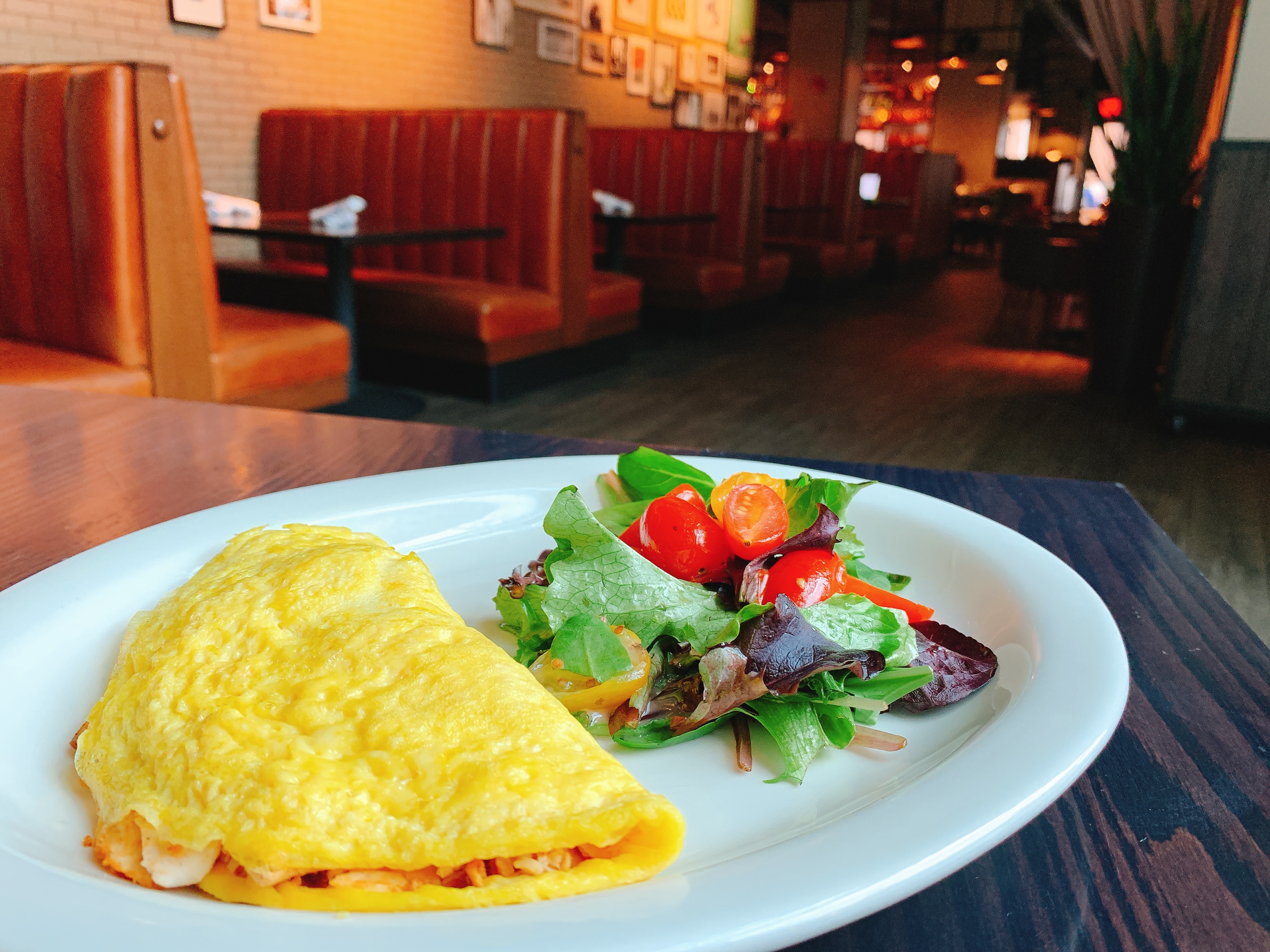 Order Roasted Chicken Omelet food online from Conner Kitchen + Bar store, Indianapolis on bringmethat.com