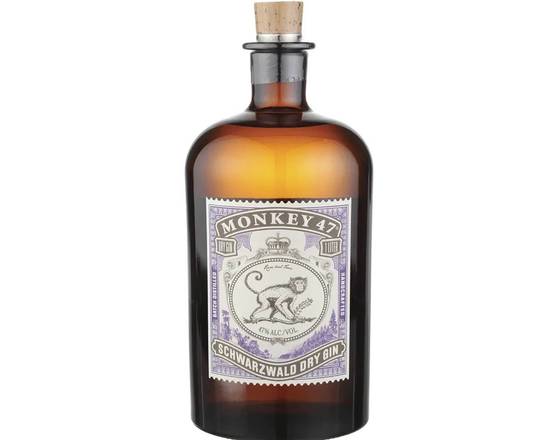 Order Monke y 47, 1L gin (47% ABV) food online from Starway Liquor store, Bell Gardens on bringmethat.com