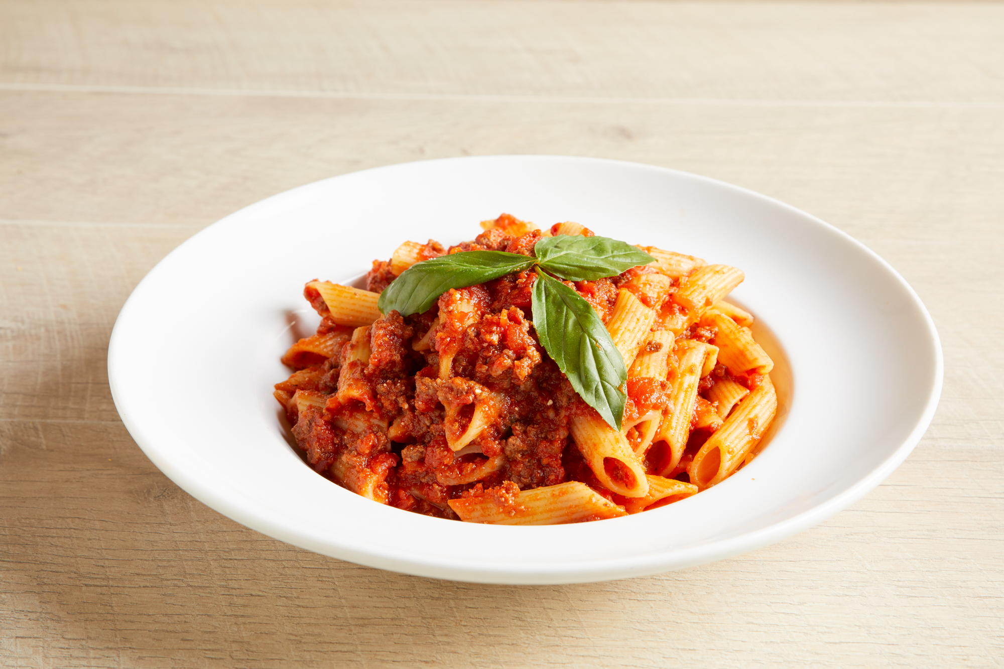 Order Lunch Pasta with Meat Sauce food online from Mario's Pizzeria store, Commack on bringmethat.com