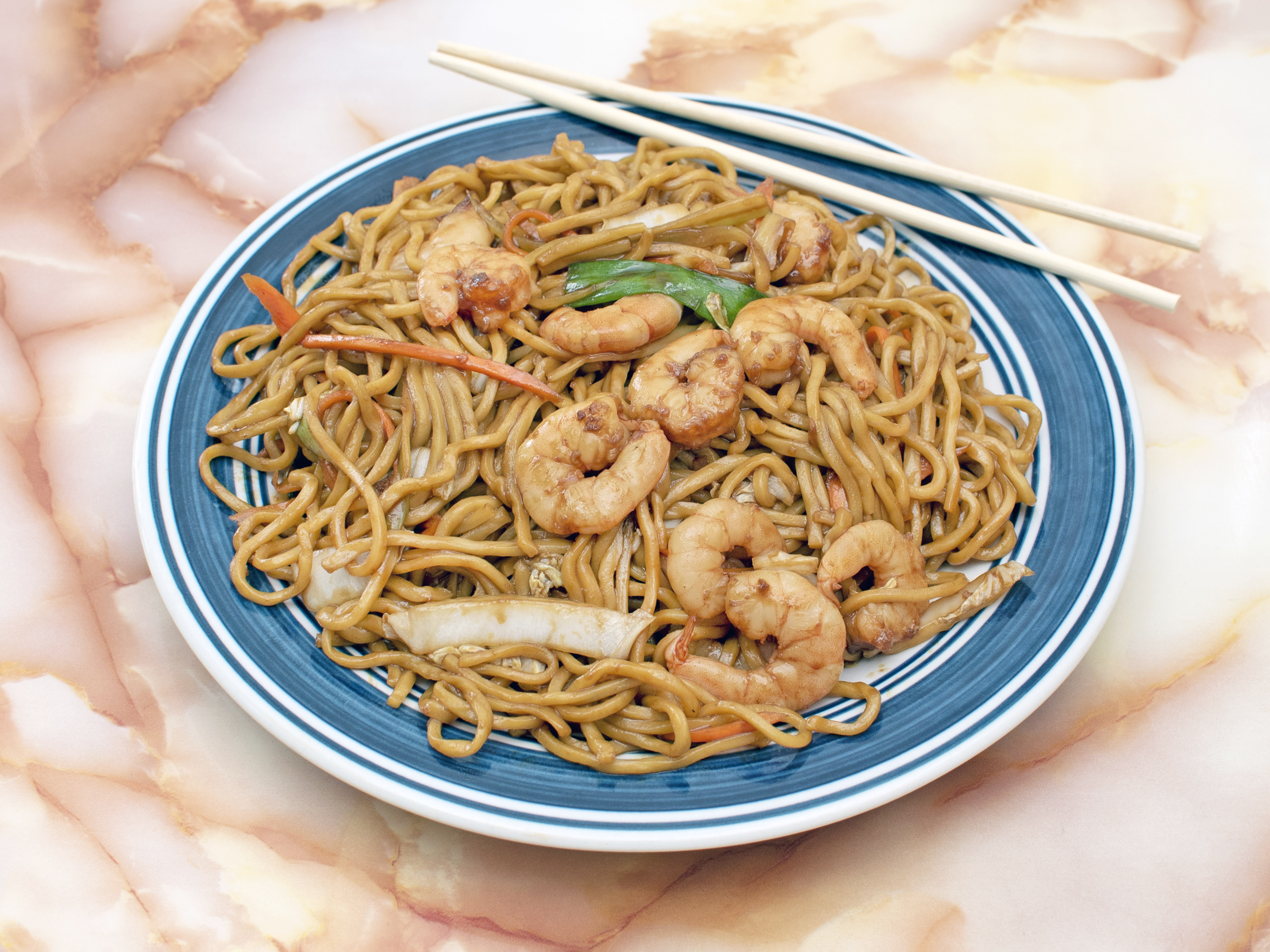 Order 41. Shrimp Lo Mein food online from China Wok store, Winchester on bringmethat.com