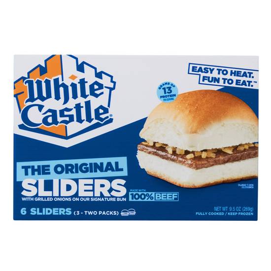 Order White Castle Original Sliders, 6 CT food online from Cvs store, GREENWICH on bringmethat.com