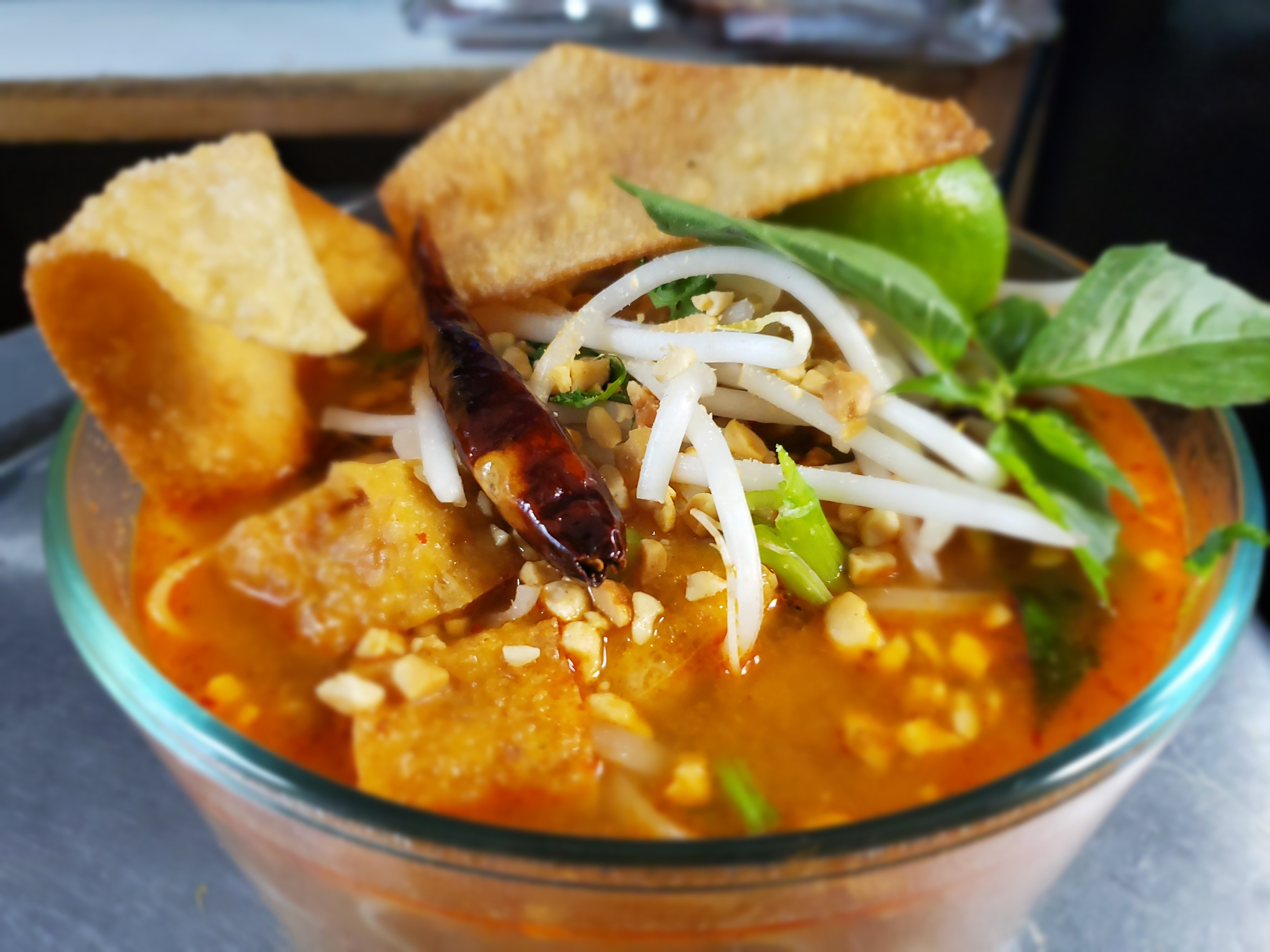 Order Tom Kha Noodle Soup food online from Poompui Thai Food store, Portland on bringmethat.com