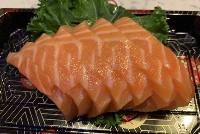 Order Salmon Sashimi (7 pcs) food online from Koya Sushi store, Whittier on bringmethat.com