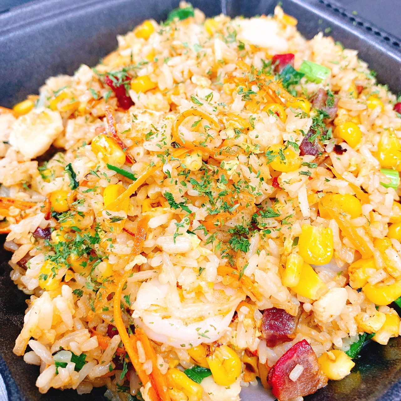 Order Hub Fried Rice food online from Street Food HUB store, Houston on bringmethat.com