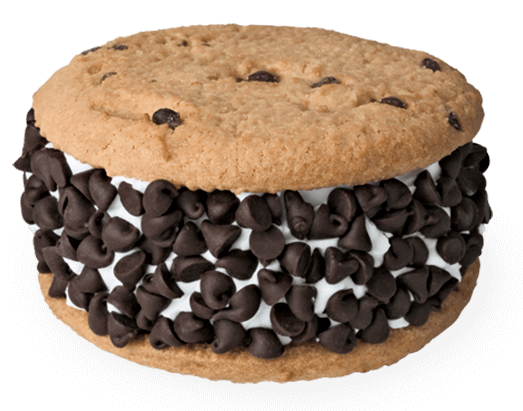 Order Chipster Ice Cream Sandwich (Single) food online from Carvel cake store, New York on bringmethat.com