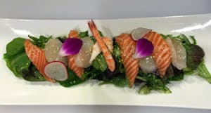 Order Seafood Sashimi Salad food online from Mochi Sushi store, Sugar Land on bringmethat.com