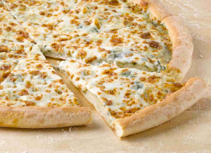 Order Spinach Alfredo Pizza food online from Papa John's Pizza store, Phoenix on bringmethat.com