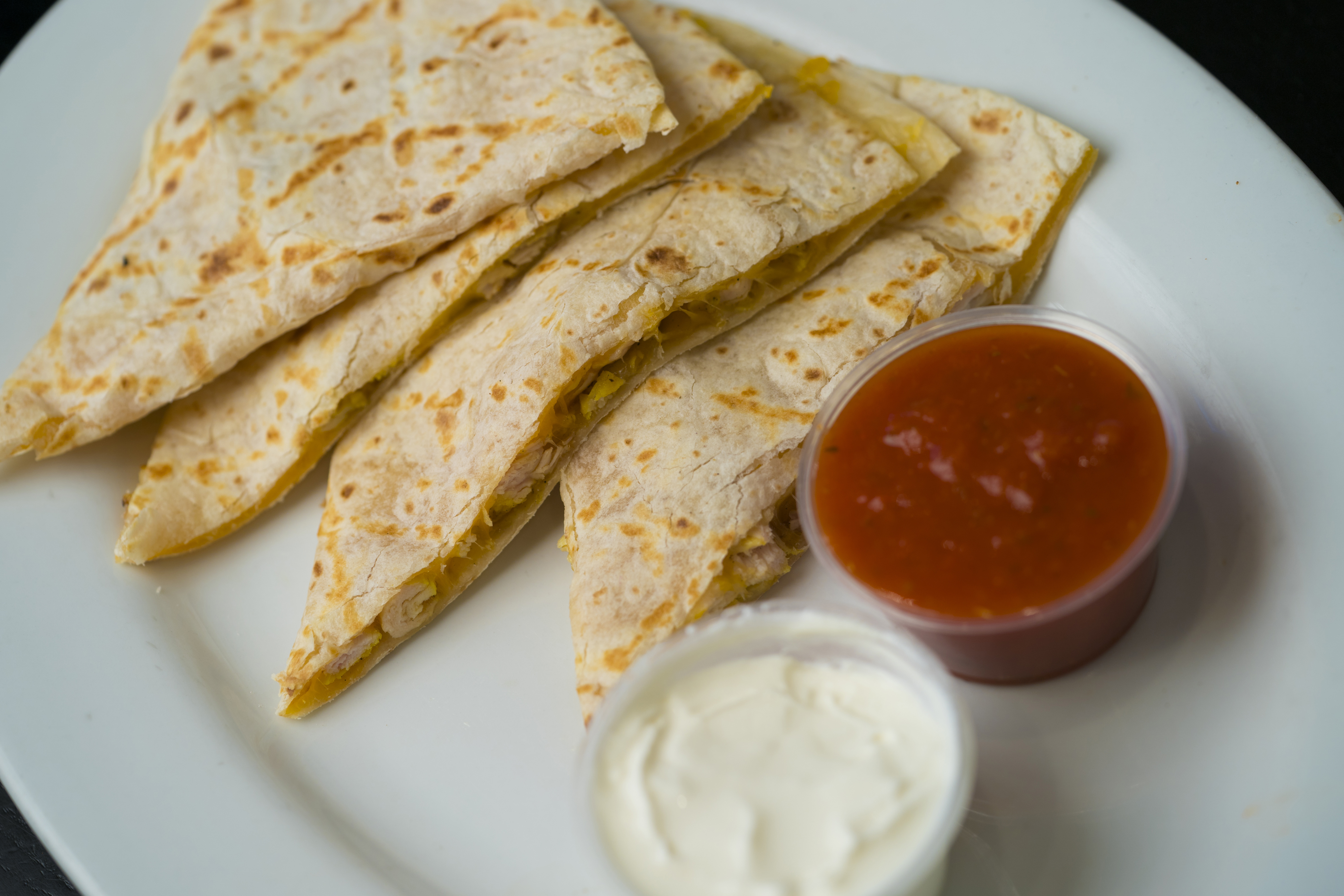 Order Chicken Quesadilla food online from Aldo'S Wraps Spot store, Albany on bringmethat.com
