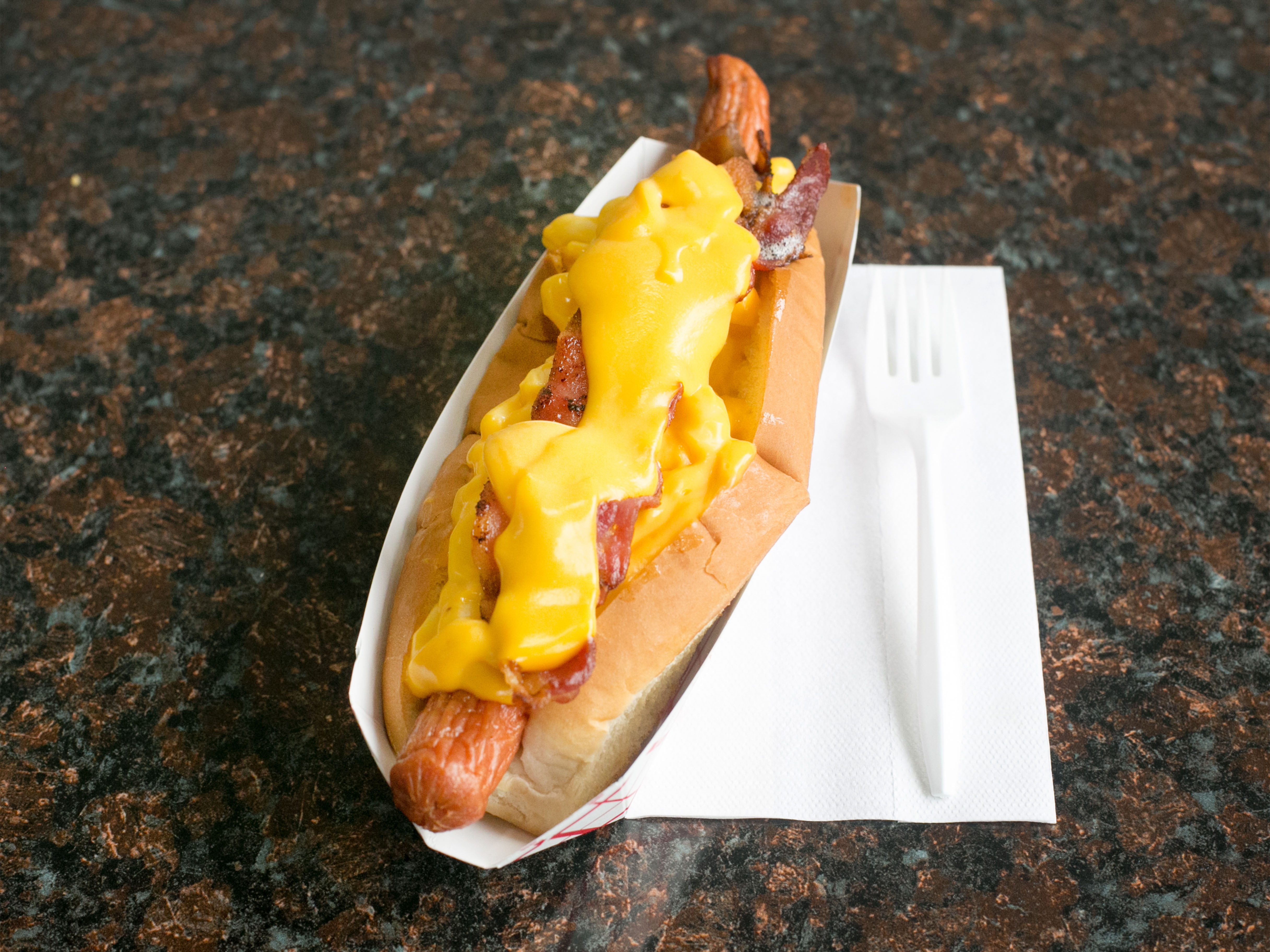 Order American long Dog Lunch food online from Frankies of West Haven store, West Haven on bringmethat.com