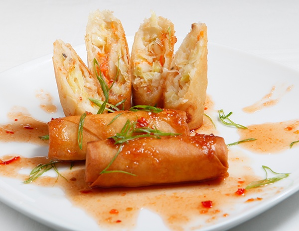 Order A2. Egg Rolls food online from Thai Thani Cuisine store, Chino on bringmethat.com