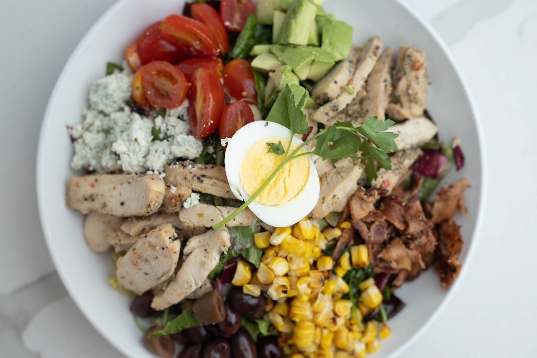 Order Cobb Salad food online from Central Kitchen store, Euless on bringmethat.com