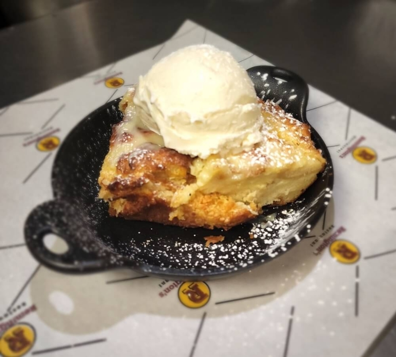 Order Grand Dulce Bread Pudding food online from Remington's store, Beltsville on bringmethat.com