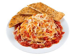 Order Baked Spaghetti - Pasta food online from Sarpino's Pizzeria  store, Northbrook on bringmethat.com