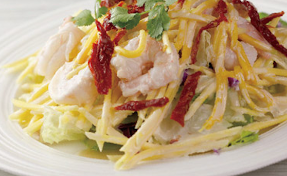 Order Mango Salad with Tiger Prawns food online from Wild Pepper store, San Francisco on bringmethat.com
