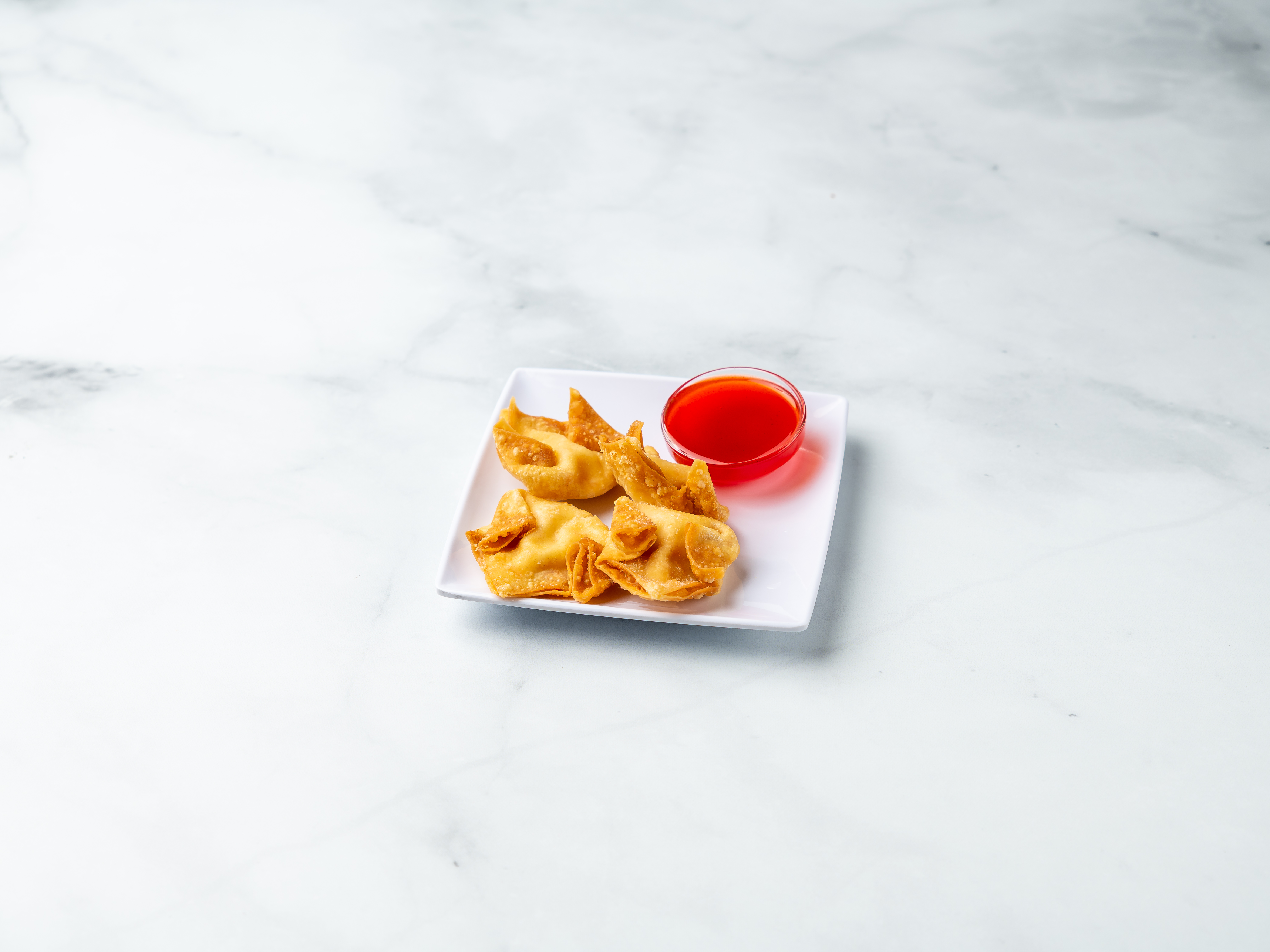 Order A3. 4 Pieces Crab Rangoon food online from Great Wok store, Charlotte on bringmethat.com