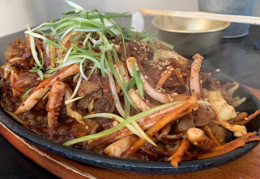 Order Spicy Squid and Pork food online from Korean Kitchen store, North Miami Beach on bringmethat.com