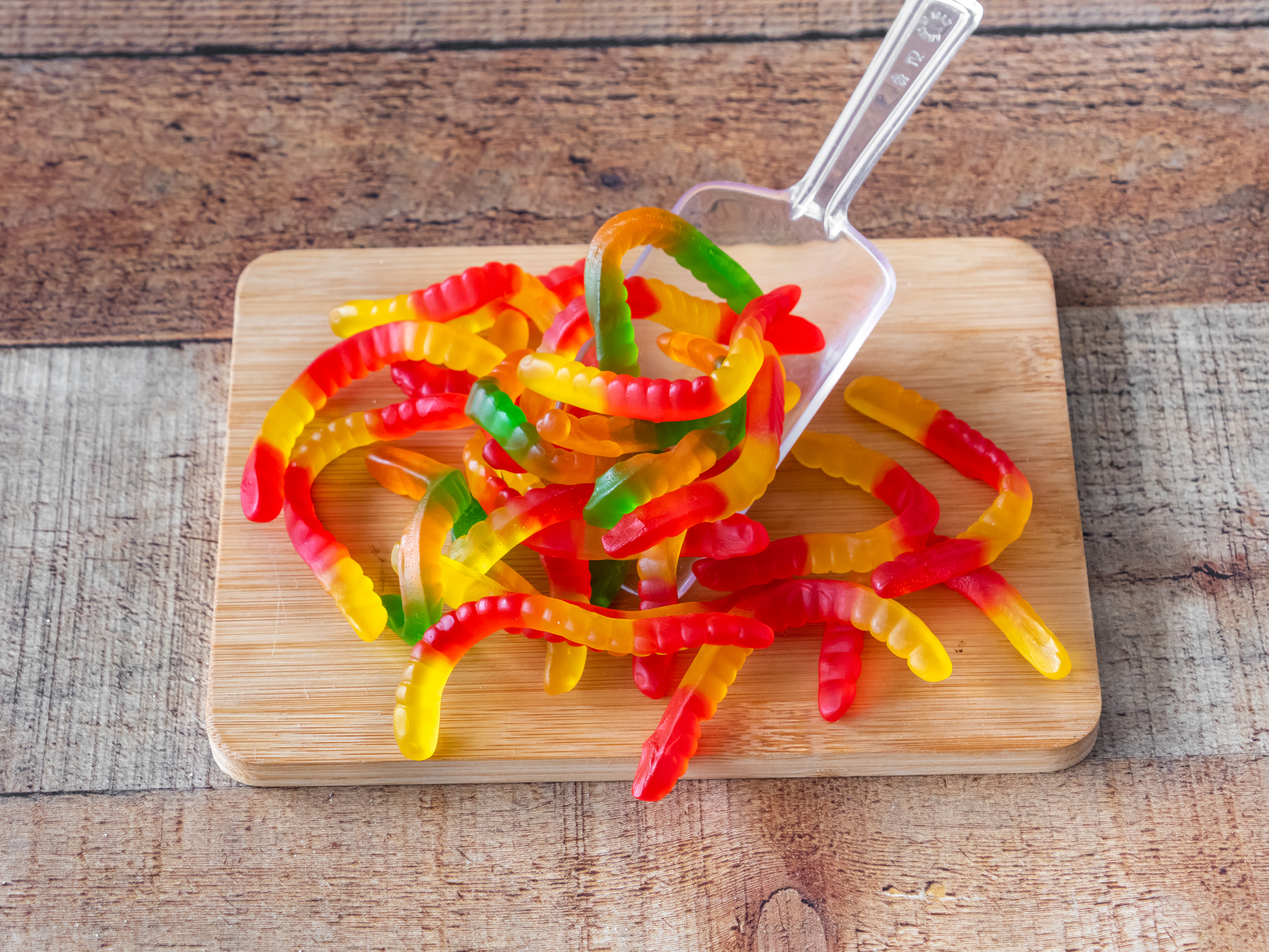 Order 1 lb. Gummy Worms  food online from The Peppermint Stick Candy Store store, Boyertown on bringmethat.com