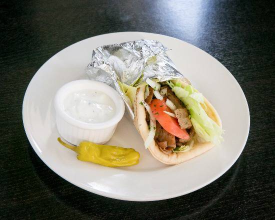 Order Gyros Sandwich food online from John Kabobs 2 store, Commerce on bringmethat.com