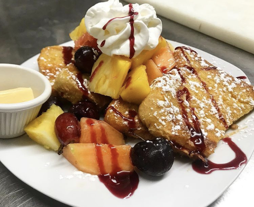 Order Mixed Fruits French Toast food online from Englewood Diner store, Englewood on bringmethat.com