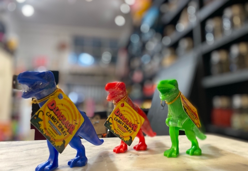 Order Dinosaur Candy Spray food online from The Sweet Shop Nyc store, New York on bringmethat.com
