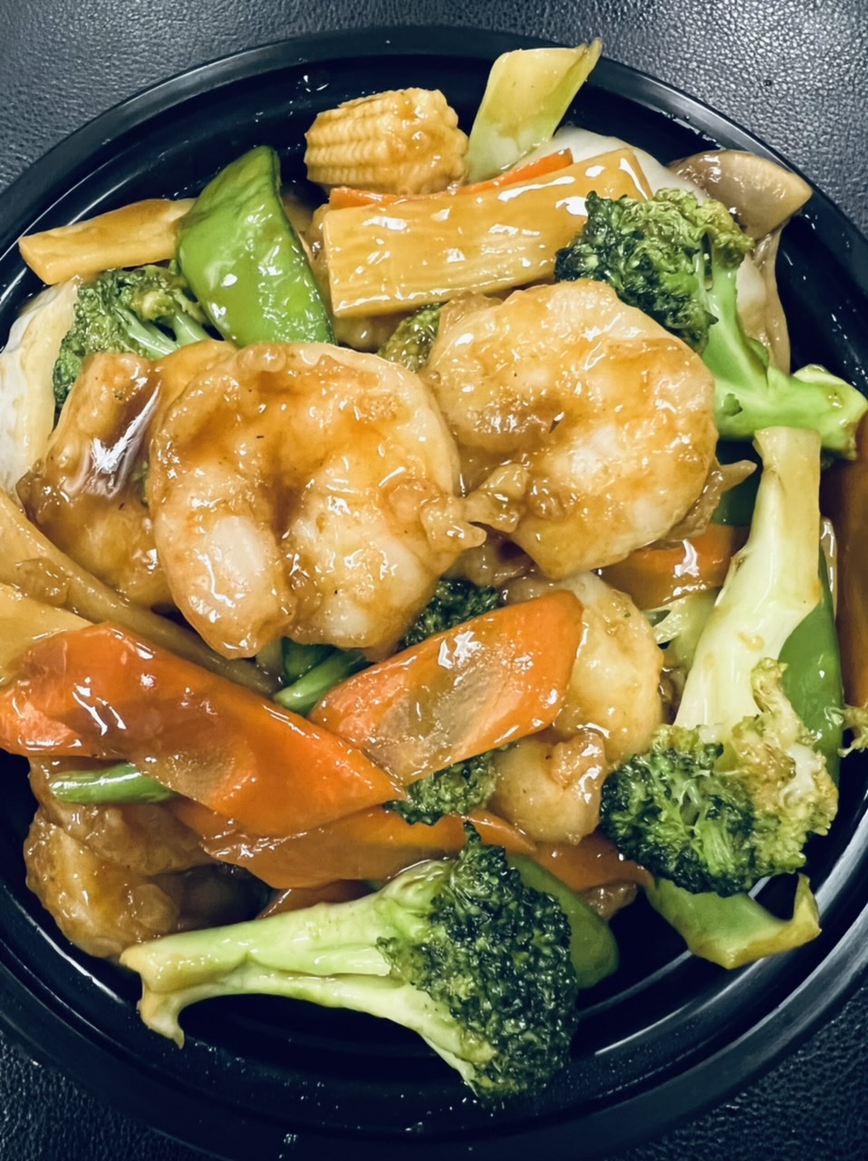 Order Shrimp with Mixed Vegetables food online from Eddie Cheng store, Lakeville on bringmethat.com