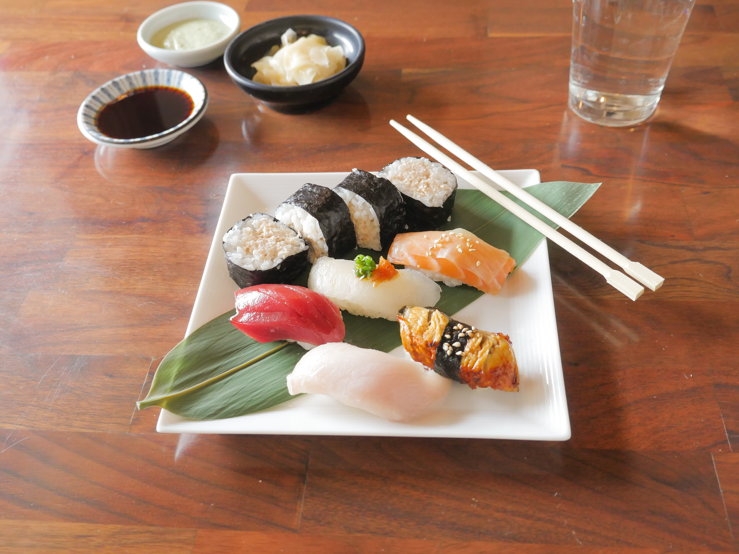 Order 5 Pieces Sushi food online from Sushi Sasabune store, Glendale on bringmethat.com