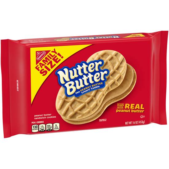 Order Nabisco Nutter Butter Peanut Butter Sandwich Cookies food online from Exxon Food Mart store, Port Huron on bringmethat.com